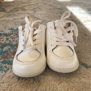 Stride Rite high top baby shoes